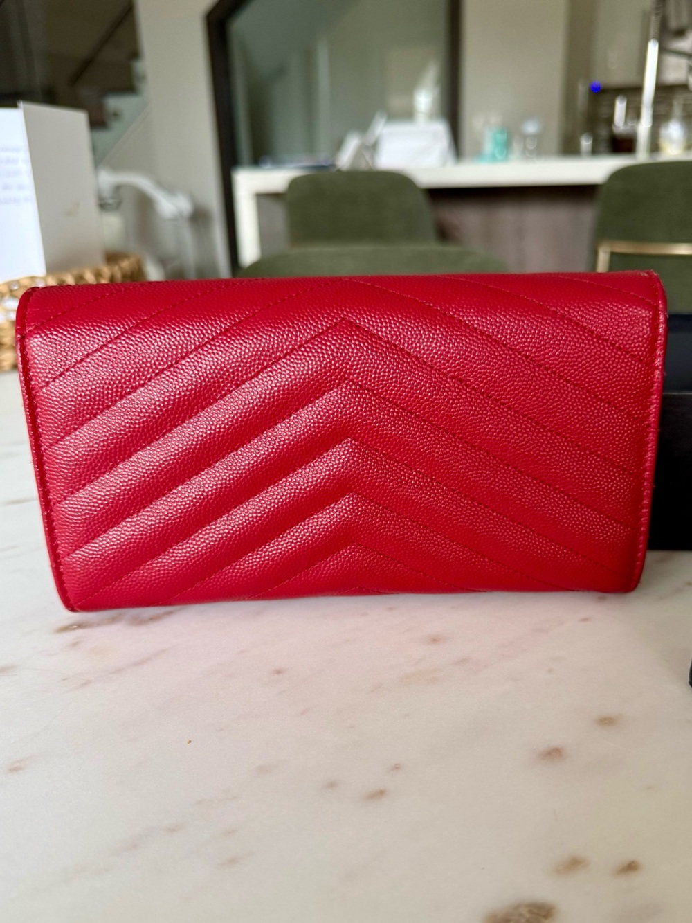 YSL Portefeuille Femme Wallet - Picture 3 of 9